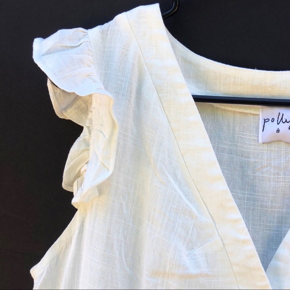 Princess Polly off white button up shift dress - Picture 8 of 10